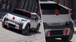 Citroen Oli: Kartondan yapılan elektrikli araç!