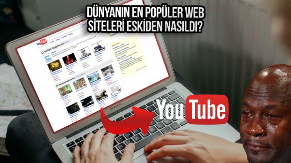 Dünyanın en popüler web siteleri 2010 yılında nasıl görünüyordu?