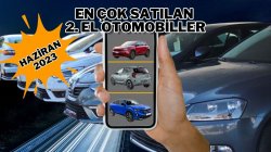 Haziran ayında Türkiye’de en çok satılan 2. el otomobiller!