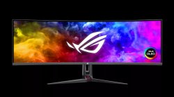 Hem kavisli hem OLED: Asus, 49 inçlik oyun monitörünü tanıttı!