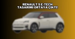 Uygun fiyatlı, elektrikli Renault 5 E-Tech tasarımı sızdırıldı!