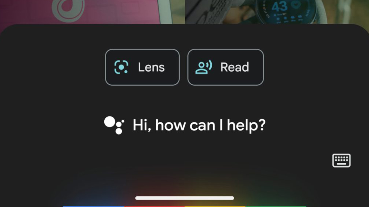 google asistanda google lens özelliği